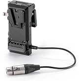 Tilta Battery Plate Compatible with Canon C400 - V Mount | Includes PD USB-C, 2 Pin, and P-Tap | USB-C Input | Swivel Design