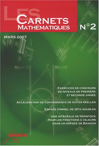 Les  carnets mathématiques