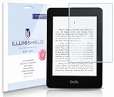 Amazon Kindle Paperwhite Screen Protector (2012,2013)[2-Pack](Wi-Fi), iLLumiShield - (HD) Blue Light UV Filter / Premium Clear Film / Anti-Fingerprint / Anti-Bubble Shield