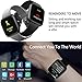 FITVII E-Pro Smart Watch Waterproof Fitness Health Tracker with Heart Rate&Blood Pressure Monitor with SpO2 and Sleep Tracker, Stopwatch Step Counter Color Screen Activity Smartwatch for Women Men