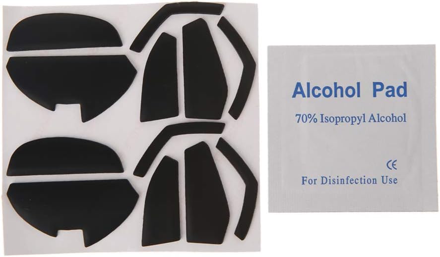 JENOR 2Set 0.6mm Thickness Replacement Mouse Feet Mouse Skates For Logitech G602