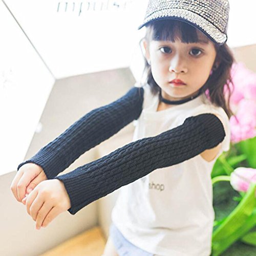 Lucky staryuan 3Pairs Kids Girl's Leg Warmer Long Autumn Winter Arm Leg Warmer (Style 2) - Thumbnail 5