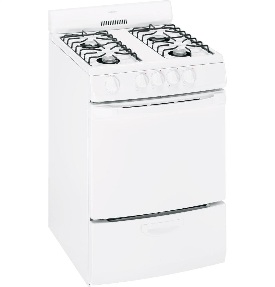 postalproducts RGA724EKWH Hotpoint 24" 3 cu. ft. Free
