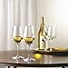 Wine Enthusiast Fusion Classic Chardonnay Wine Glasses, Set of 4