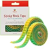 Mighty Kidz Building Block Tape with Glow in the Dark Effect Kids Love! Pick Your Own Colors & Get Creative! Lego Tape Rolls For All Major Brands! Sticky Loops Safe for Kids & Practical for Parents!