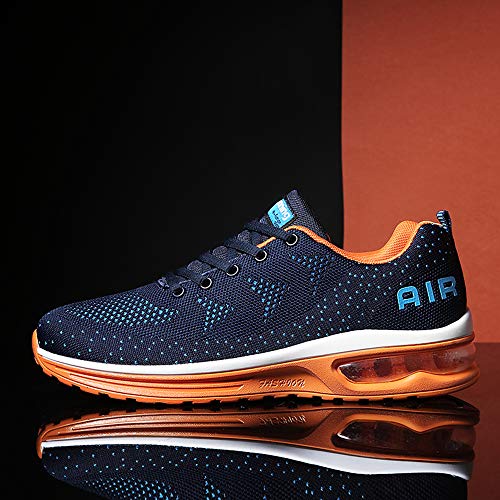 RomenSi Men's Air Cushion Sport Running Shoes Casual Athletic Tennis