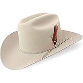 Stetson and Dobbs SFRNCH-0134 Mens Rancher 6X Cowboy Hat, Silverbelly - 7 3/8