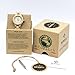 Bewell Small Dial Ladies Wooden Dress Watch Beige Round Bracelet Quartz Wristwatches for Women