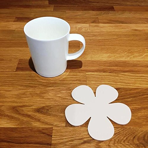 Super Cool Creations Coasters - Daisy Shaped - Latte - 8 Set