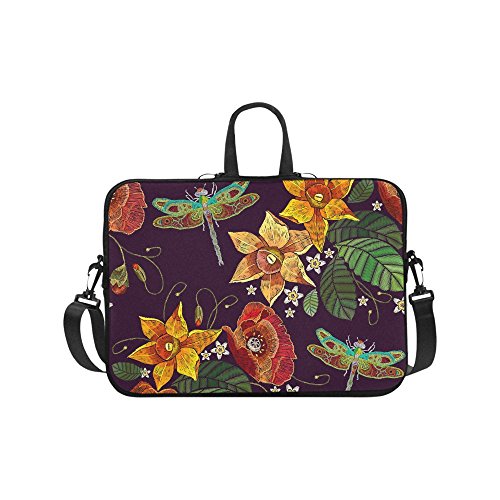 Laptop Sleeve Case 15 15.2 Inch Flowers And