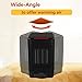 KEYNICE Electric Table Heater 950/450W Warming 5-inch Portable Ceramic Personal Space Heater with Over Heat Protection, Tip over Protection Mini Heater for Home Office Indoor Use - Black