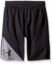 Under Armour Little Boys' Prototype Short, Black, 5
