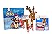 Elf Pets: A Reindeer Tradition with Cuddly Reindeer and Polar Pattern Reversible Saddle Blanket and Socks