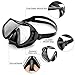 OMYAFL Snorkel Set, Anti-Leak Snorkel Mask,Anti-Fog Panoramic Scuba Mask,Dry Top Snorkel + Carry Bag for Adult Snorkeling or Diving