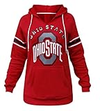 Women's Ohio State Buckeyes Athletic Hoodies Sporty Sweatshirts - Red