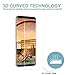 [3-Pack] Galaxy S8 Screen Protector, Fitquipment 3D coverage HD Clear Anti-Scratch,Ultra-Clear Screen Protector Compatible with Samsung Galaxy S8 Clear.