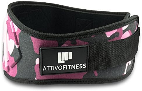 Weightlifting Belt for Men and Women [6" Back Support] - Superior Back Support for Squats, Deadlifts, Powerlifting, CrossFit, Heavy Lifting (Pink, Small)