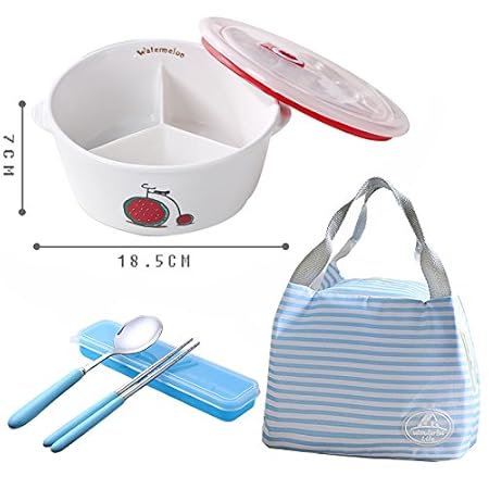 Bei2O lunch box Cerámica Japonés Ronda Tazón fresco Horno ...