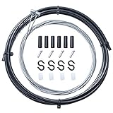 corki Universal Standard Bike Brake Cable Housing Kit for Mountain Bikes or Road Bikes (Black Blue Red Green White)