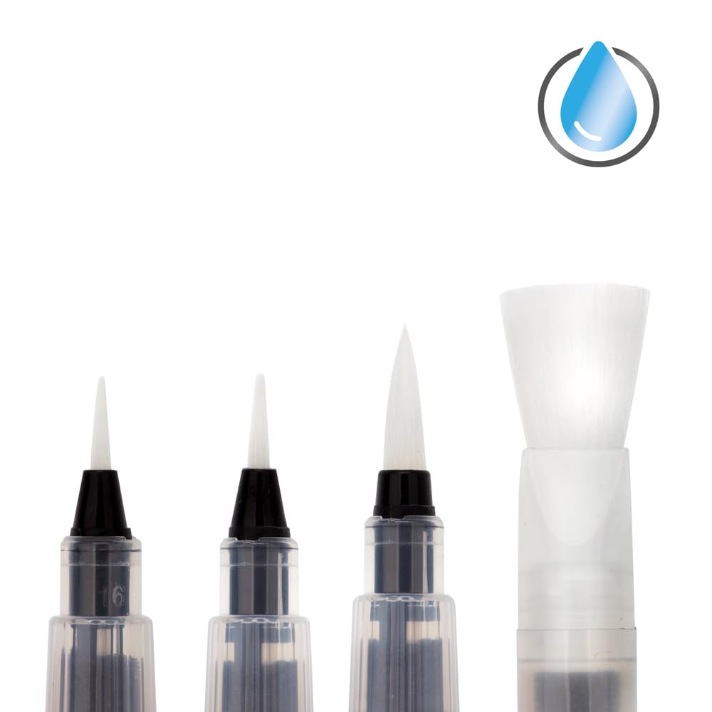 Derwent Push Button Waterbrush Assorted Set (2305816)