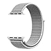 For Apple Watch Band 38mm Soft Woven Nylon Watch Sport Loop Band Breathable Replacement iWatch Band with Adjustable Closure for Apple Watch Nike+ Series 3 2 1,Seashell