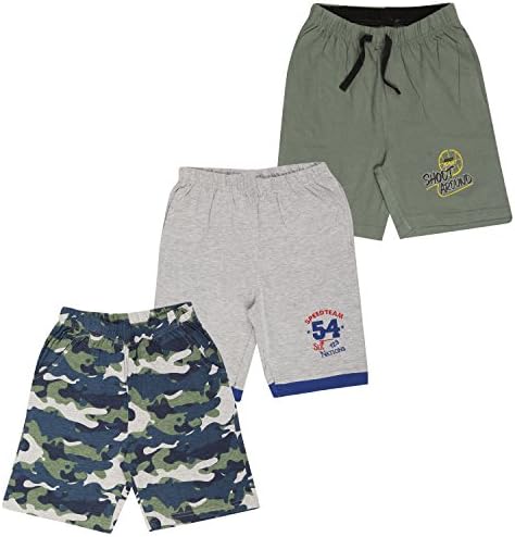 MIDAAS Boy's & Men's Regular Shorts (Pack of 3)