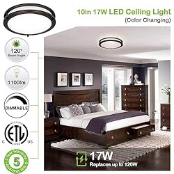 hykolity 10 inch Flush Mount LED Ceiling Light