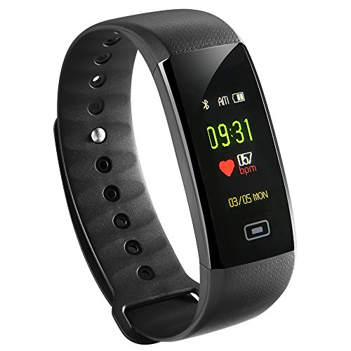 Quelima Smart Watch DT19 Heart Rate Fitness Bracelet Sleep Monitor Fitness Tracker Color Screen Round Watch