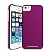 CaseCrown Lux Glider Case, Perfect Fit & Soft Interior, for iPhone 5 / 5S / SE (Purple Amethyst)