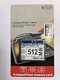 512MB CompactFlash Memory Card (CF) use Camera