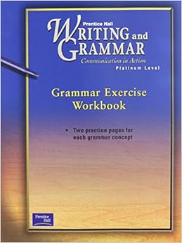 Amazon.com: PRENTICE HALL WRITING & GRAMMAR GRAMMAR EXERCISE WORKBOOK