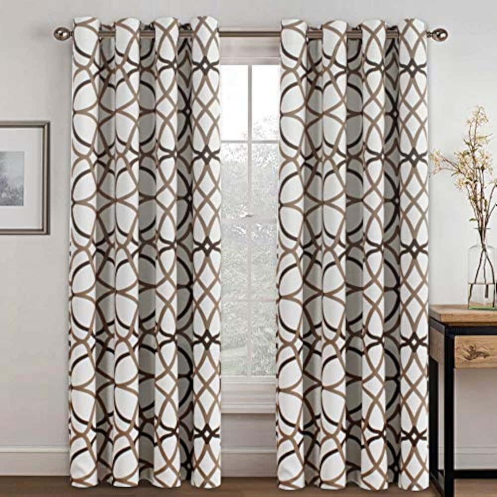 H.VERSAILTEX Thermal Panels Insulated Blackout Grommet Curtain Drapes