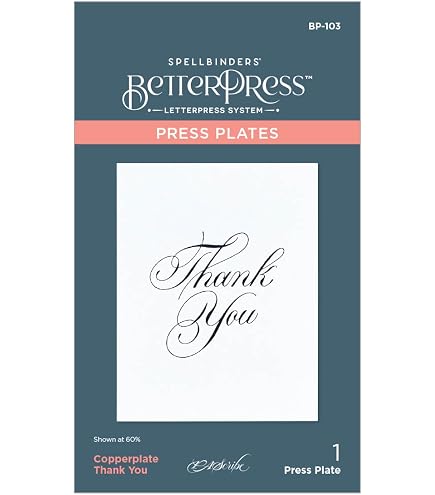 Hero Arts Hello & Thank You BetterPress + Foil Plates From The In The Garden Collection