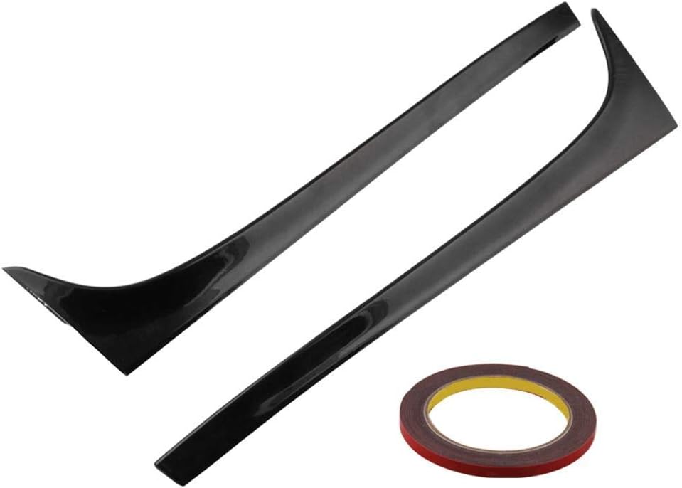 MKChung 2pcs Car Styling ABS Rear Wing Side Spoiler Lip for Golf 7 Mk7 2014-2018