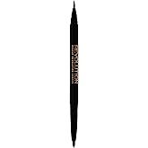 Makeup Revolution Awesome Felt Eyeliner, Dual Ended Eyeliner Pen, Highly Pigmented &amp; Last All Day Long, Cruelty-Free, 5g