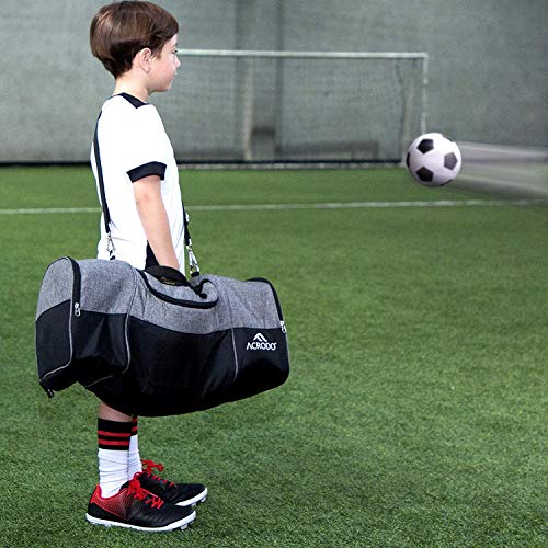 Soccer Backpack with Ball Holder, Cleat Compartment, Lunch Cooler