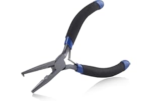SPEEDWOX Fishing Pliers With Line Cutter, Hook Remover, Crimping Tool, Saltwater Gear, Line Clippers, Pistol Grip Split Ring