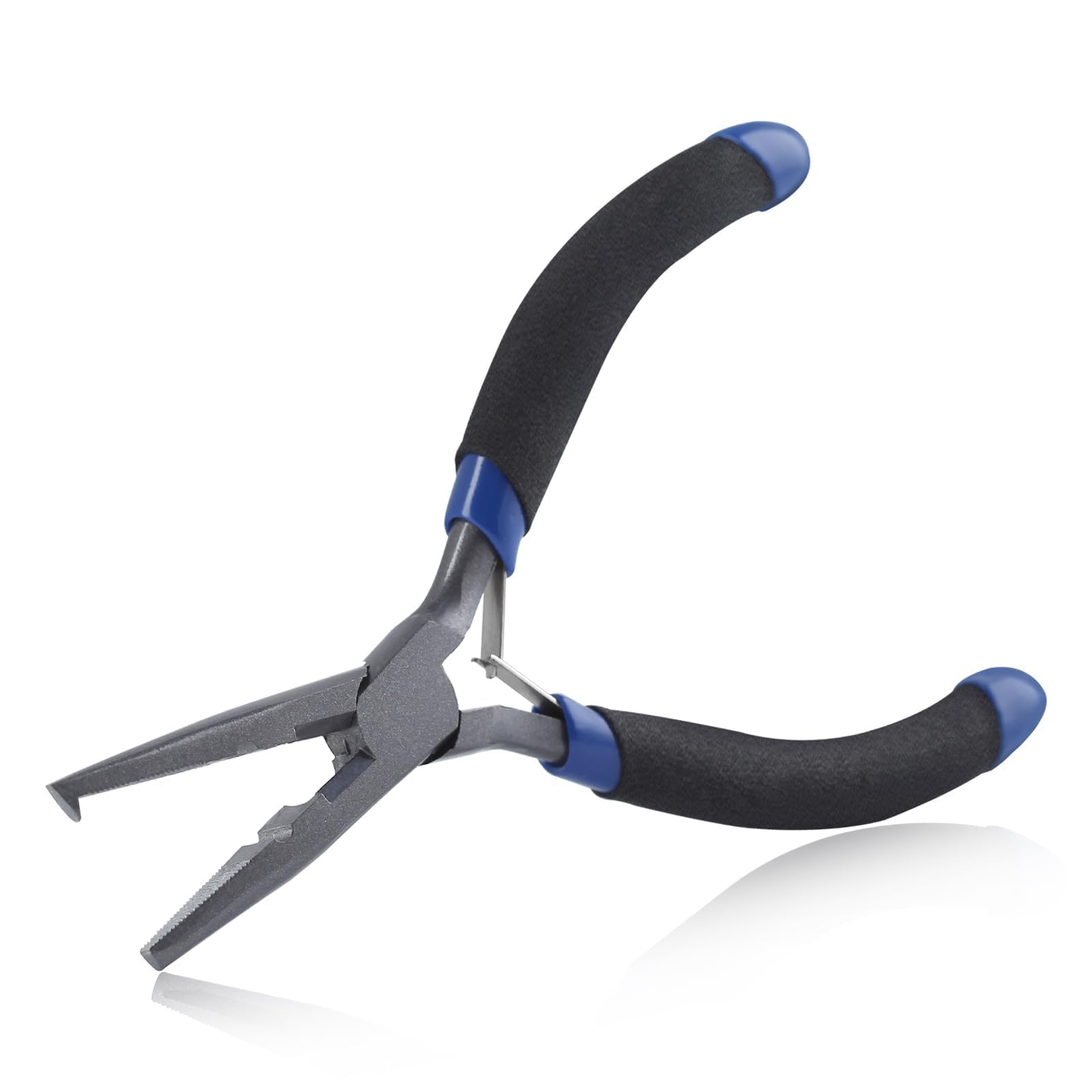 SPEEDWOX Fishing Pliers Hook Remover Small Mini Split Ring Pliers Fishing Saltwater Fishing Gear Fishing Tools Fishing Pliers with Line Cutter Fishing Crimping Tool Fishing Line Clippers Fish Pliers — image 1