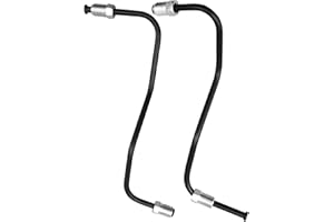OCHIKI Front Brake Line Hose Fit for Toyota 4Runner 1996 1997 1998 1999 2000 2001 2002, Brake Tube Caliper Replace 47316-35250 47314-35330, Left and Right, 1 Pair