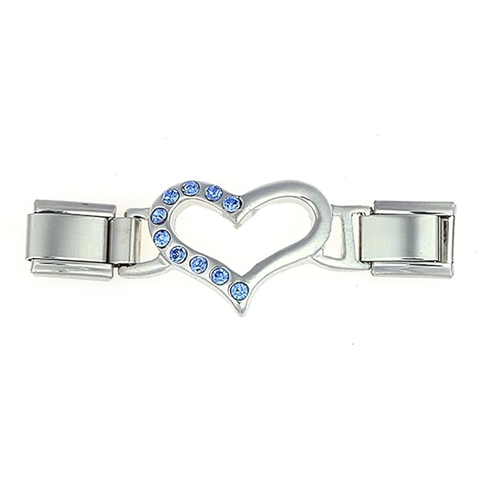 Akki Italian Charms passt auf Armband Elemente Classic Silber Italy Gold Edelstahl Links Glider Kult Trend modele Basisarmban