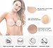 Muryobao Strapless Bra Self Adhesive Backless Bras Silicone Push up Bra for Women Wedding Dress 2 Pack B Cup