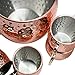 Moscow Mule Hammered Copper Drinking Cup - Set of 5
