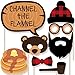 Big Dot of Happiness Lumberjack - Channel the Flannel - Buffalo Plaid Photo Booth Props Kit - 20 Count