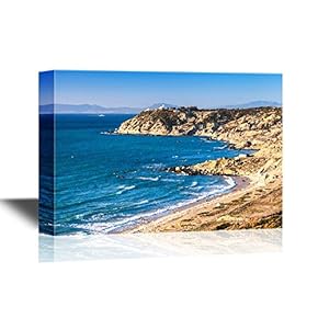 Blue Sea with Beach