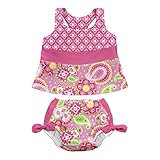 i play. Baby Girls' Bow Tankini Swimsuit with