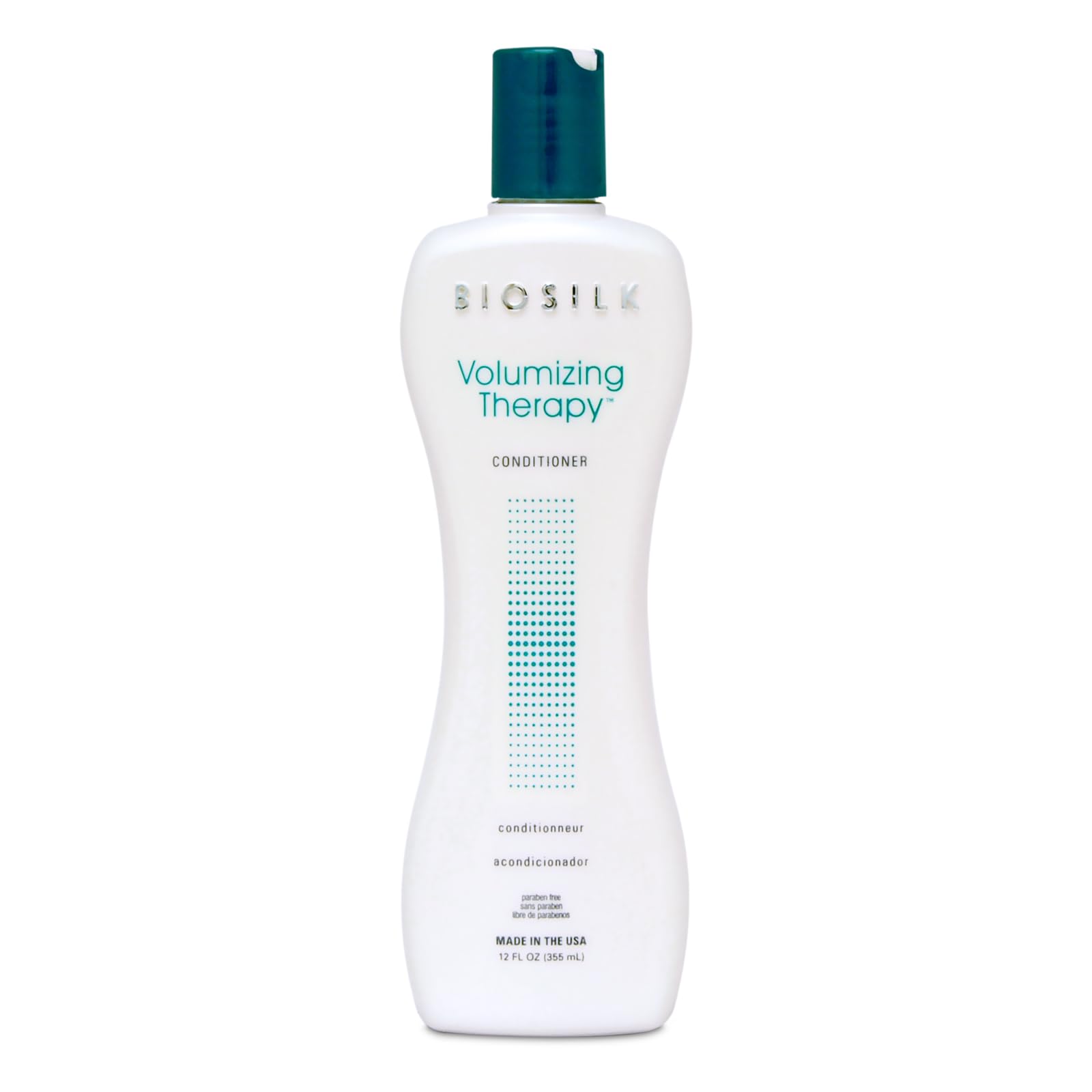 BioSilk Volumizing Therapy Conditioner | Volume & body Hair | Strengthening | Volumizing Rice Proteins | Paraben Free 355 ml