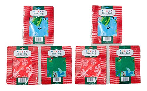 Set Of Christmas Jumbo Giant Bike Size Gift Bags Desertcart