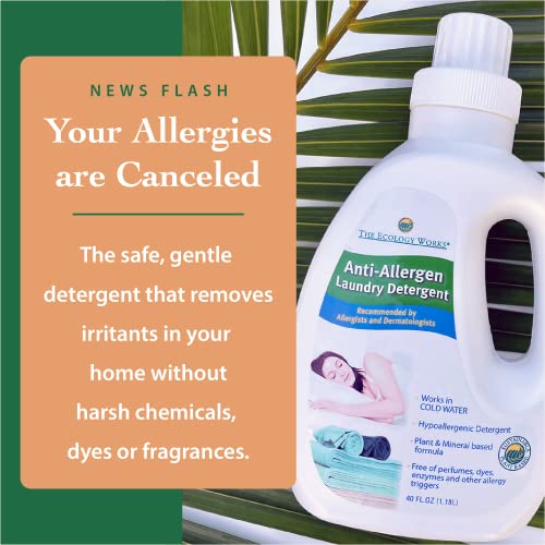 AntiAllergy Laundry Detergent Natural Allergy Free Laundry Soap