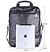 VIDENG POLO® Classic Vintage Genuine Leather RFID Blocking Secure Cross body Briefcase Business Laptop Messenger Sling Shoulder Bag