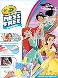 Crayola Color Wonder Disney Princess Coloring Pages, Mess Free Coloring, Gift for Kids, Age 3, 4, 5, 6